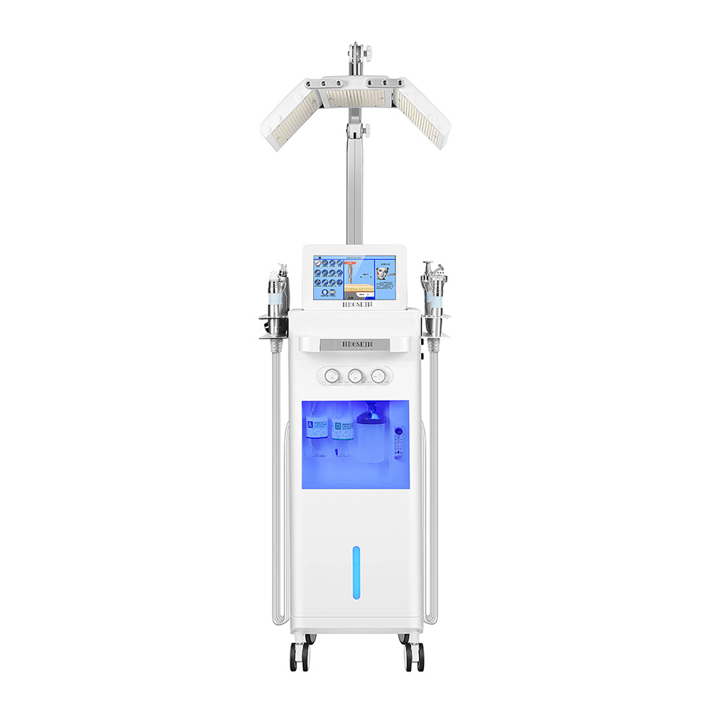 14-In-1 Hydro Dermabrasion PDT Light Therapy Beauty Machine Facial